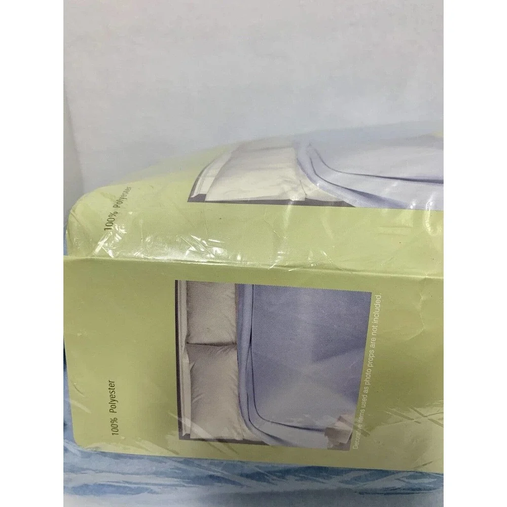 Owen Manufacturing Blanket 100% Polyester Twin Full Light Blue‎ New
